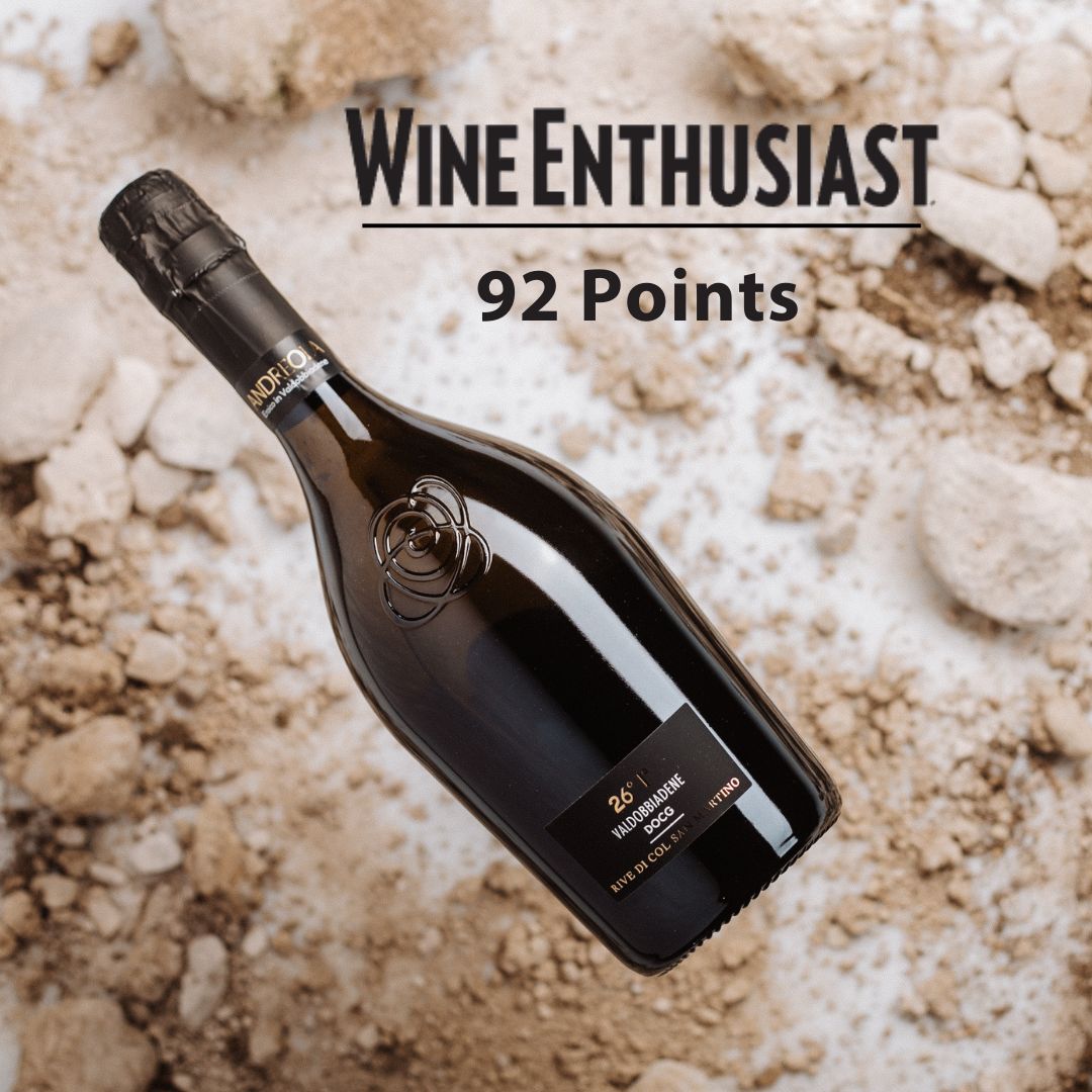 Wine Enthusiast ha premiato i nostri Valdobbiadene DOCG